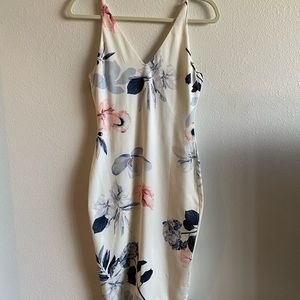 Printed midi dress